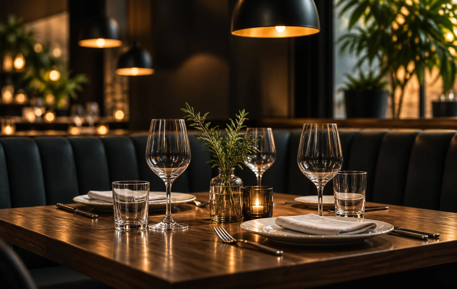 Ongoing management — illustrative restaurant content